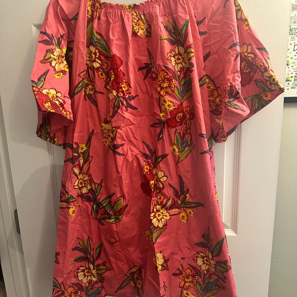 Free People Floral Pink Dress/Tunic